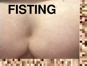 fisting, amatör, anal, gay, ensam