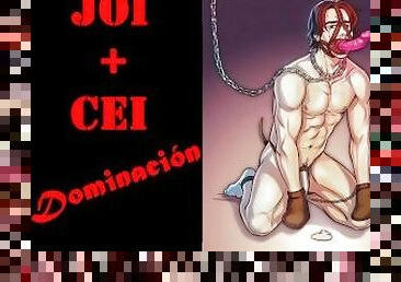 JOI + CEI - Audio de dominación y humillación. ESPAÑOL.