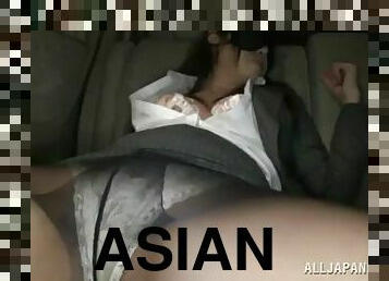 asia, mastubasi, stocking, amatir, mainan, gambarvideo-porno-secara-eksplisit-dan-intens, permainan-jari, mobil, berambut-cokelat