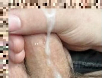 BWC HUGE CUM SHOT!!! THICK COCK SOLO masturbate