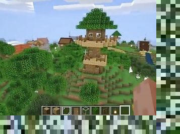 How to build a Treehouse in Minecraft