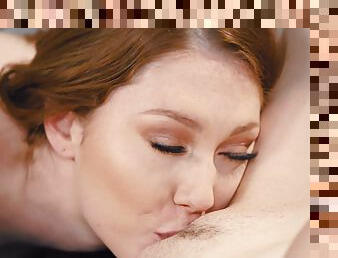 Redheads Lauren Phillips And Arietta Adams lesbian lovemaking: young babe vs stepmom