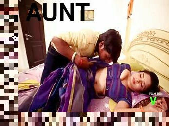 Romance with village aunty