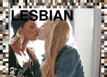 babes, lesbiana, rubia