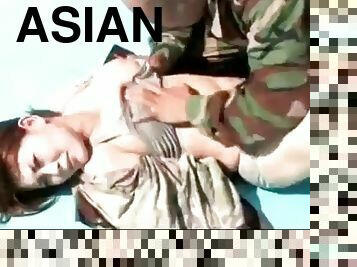 tentara, asia, jepang, creampie-ejakulasi-di-dalam-vagina-atau-anus-dan-keluarnya-tetesan-sperma, militer