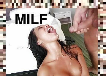 Pounding on a hot milf like it's the last pussy on the