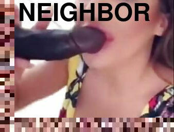 Arousing Neighborhood mommy wants a BIG BLACK PENIS