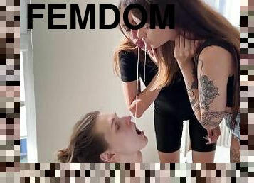 amador, lésbicas, pov, fetiche, domínio-feminino