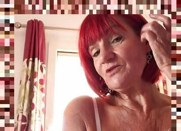 Aunt Judy's XXX - Your Busty 64yo Mature Stepmom Mrs. Linda Catches You Watching Porn (POV)