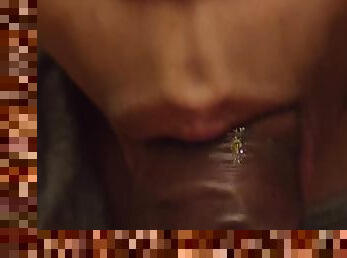 Indian Aunty Blowjob And Cum In Mouth