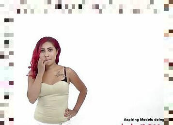 Model latina fucked in photoshoot