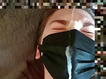 TABOO - Stepdad and daughter - Lockdown led to CRAZY facial!