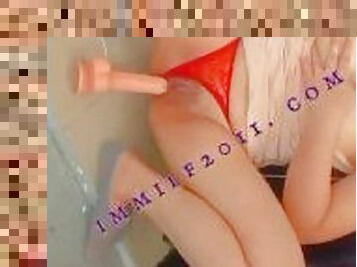 asia, mastubasi, umum, amatir, jenis-pornografi-milf, pengasuh-bayi, sentakkan, kotor, celana-dalam-wanita, tertangkap