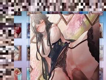 Hentai World Animation Puzzle - Part 16 - Hentai Came Inside Her Pussy By LoveSkySanX