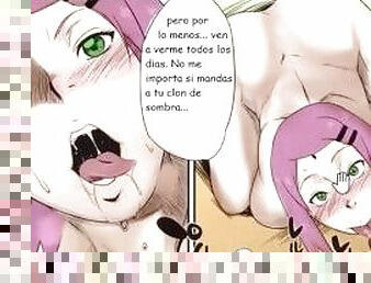 Chica de culo gordo se folla a un chico por falta de sexo - naruto en español