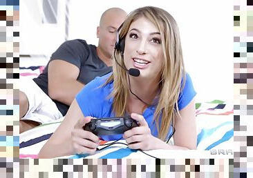 Gamer stepsis Kristen Scott hot tee sex story