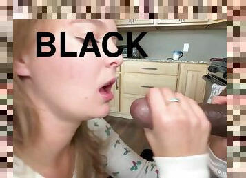 Breakfast Big Black Cock Interracial Amateur Sex