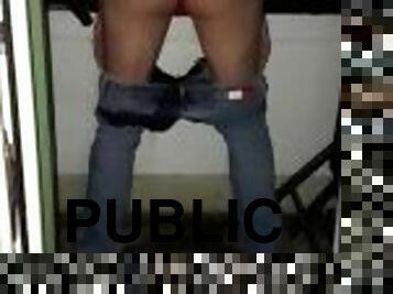 Piss my jeans public