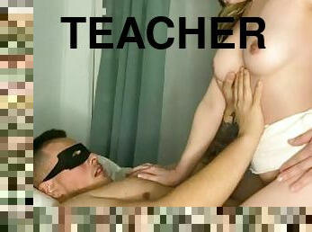 the teacher fucks me after the university party