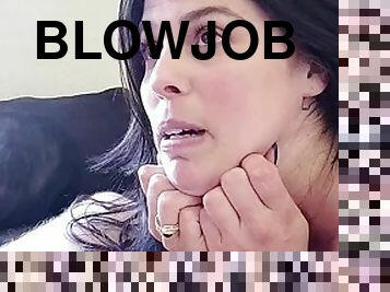 Latin BBW Deep Throat Blowjob