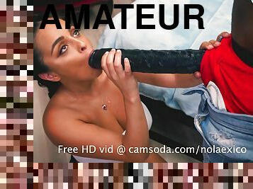 Camsoda-Big-Bosomed spic 18yo schoolgirl blowing and riding big male stick