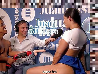 Salome Gil Fulfills Her Fantasies Of Having Her Vagina Drilled By A Sexy Dwarf Juan Bustos Podcast