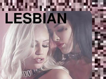 HD Erotic Lesbian Sex - Mistress Katrina Jade Dominates Petite Blonde Slut Lyra Law