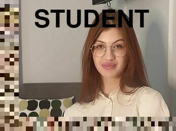 My Student 18+ Doesnt Want To Study. She Wants To Fuck