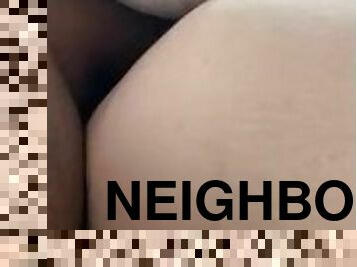 BBC SLIDES INTO NEIGHBORS COUGAR PUSSY!!! (WHILE SHES THE PHONE) PART 1