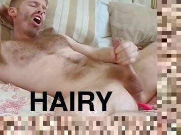 Hairy Ginger Cums Bucket loads During Chaturbate Show