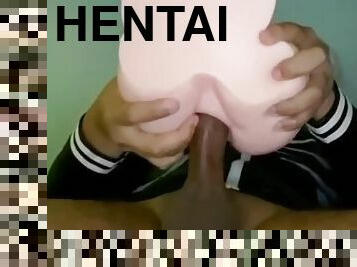 masturbaatio, amatööri, mälliotos, valtava-mulkku, lelu, japanilainen, mälli, anime, hentai, soolo