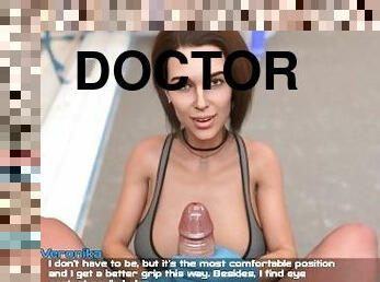 pantat, sayang, dokter, penis-besar, kaki, animasi, jenis-pornografi-animasi, penis