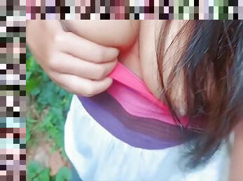 Srilankan Petite Village Girl Outdoor Sex Hot Couple Part 2