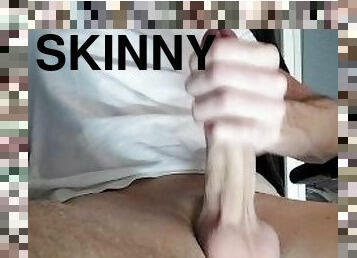 Skinny Boy Watching Porn After School Creamy Cum