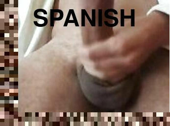 Spanish Monster Cock Masturbate in a 5 Stars Hotel