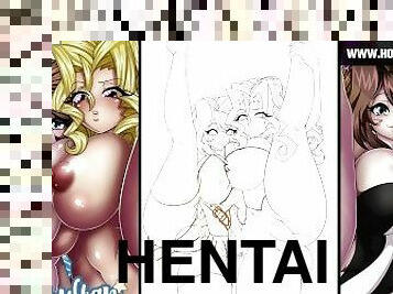 traseiros, teta-grande, hentai, tetas-pequenas