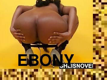Sheisnovember Twerking Her Cute Ebony Ass And Black Pussy With Arched Back Twerk by Msnovember