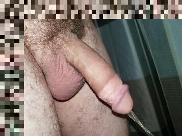 kencing, olahraga, amatir, penis-besar, seorang-diri, penis