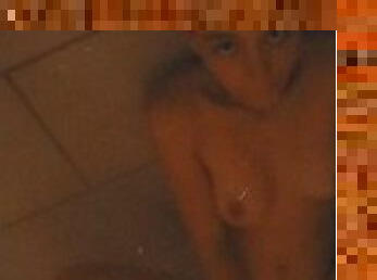 Horny best friend caught masterbating in shower Part 2
