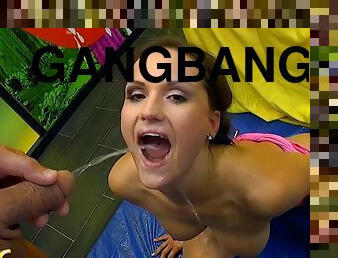 Barbara Bieber - Hardcore Pissing Gangbang
