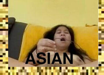 asia, vagina-pussy, amatir, lesbian-lesbian, jenis-pornografi-milf, mainan, permainan-jari, sudut-pandang, seorang-diri, biseksual