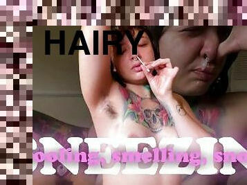 COMPILATION: farting, hairy armpits, hairy pussy, sneezing and pee