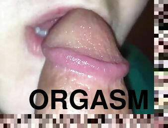 klitta, orgasm, fru, avsugning, hemmagjord, deepthroat, par, pov, söt, bollar