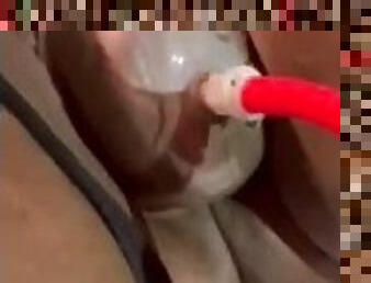 Squirting Orgasm From Pussy Pump