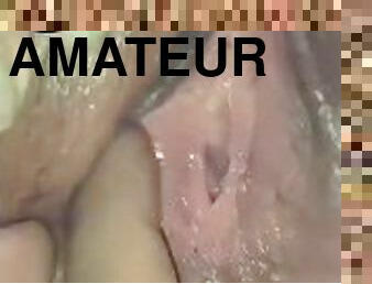 Close up wet pussy