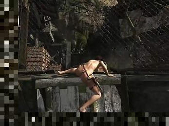 TOMB RAIDER NUDE EDITION COCK CAM GAMEPLAY #11