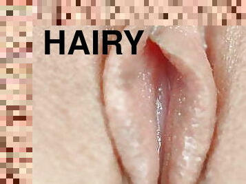 berambut, mastubasi, orgasme, vagina-pussy, muncrat, remaja, creampie-ejakulasi-di-dalam-vagina-atau-anus-dan-keluarnya-tetesan-sperma, sperma, ketat, basah