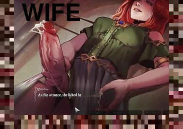 Seed of Chaos 0.3 Part 19.1 Futanari Wife Masturbate her Cock that is Bigger than her Husband