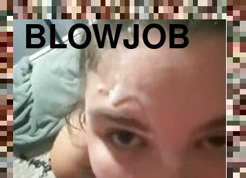 POV Blowjob Given By Thick Girl With Huge Tits- Full Video On OnlyFans @abigailreid01