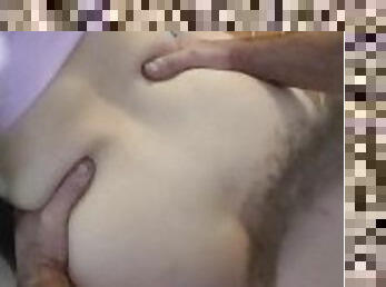 Wife getting anal creampie